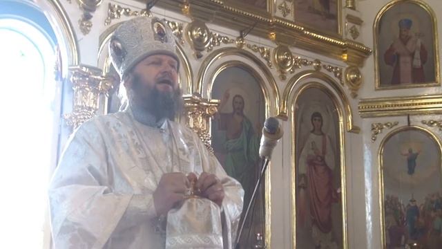 Проповедь архиеп. Евлогия на праздник Вознесения Господнего 25.05.2017 смотреть онлайн