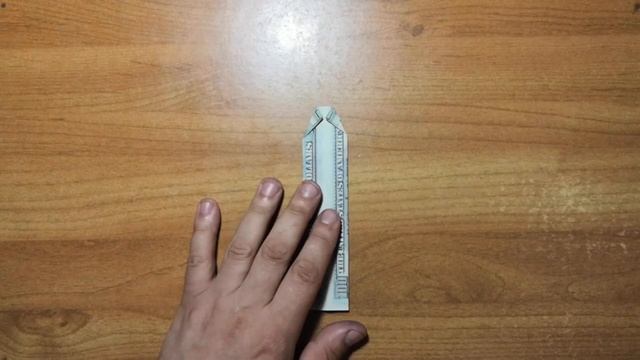 Как сделать простую рубашку из денежной купюры. Очень легкая схема оригами. смотреть онлайн
