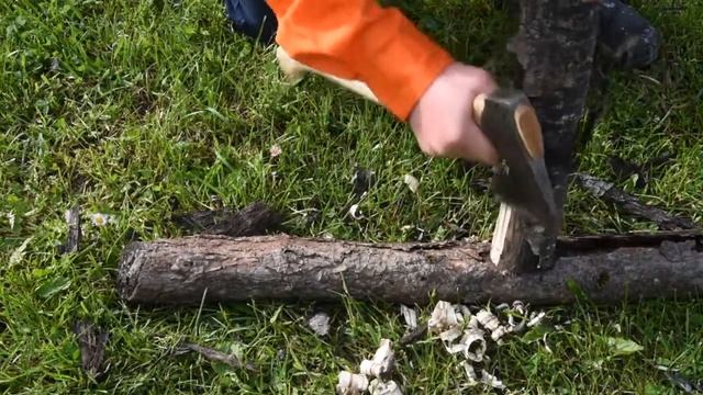 Таежный кованый топор "Медведь", Уральский мастеровой. смотреть онлайн