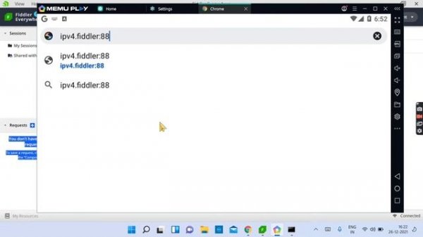 How to capture mobile apps traffic with Fiddler Everywhere | Proxy android apps with Memu Play