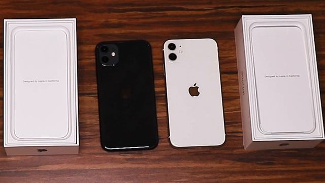 Unboxing: Apple iPhone 11 (White vs Black Color) - Look in Hand + Features смотреть онлайн