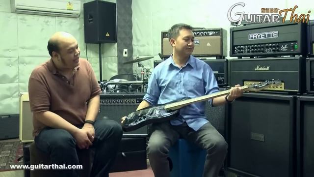 Review Ibanez Black Eagle Bass reissue 1975 by www.Guitarthai.com смотреть онлайн