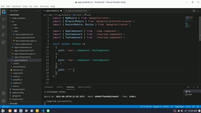 Angular Tutorial - Routing and Navigation | Nested Route in Angular | Setting up Redirect in Angula смотреть онлайн