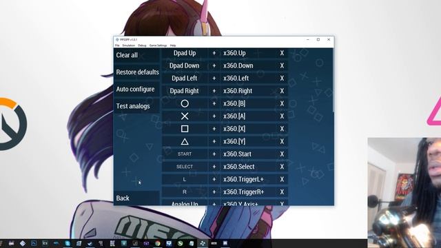 How to use an Xbox controller on PPSSPP PSP emulator!! смотреть онлайн