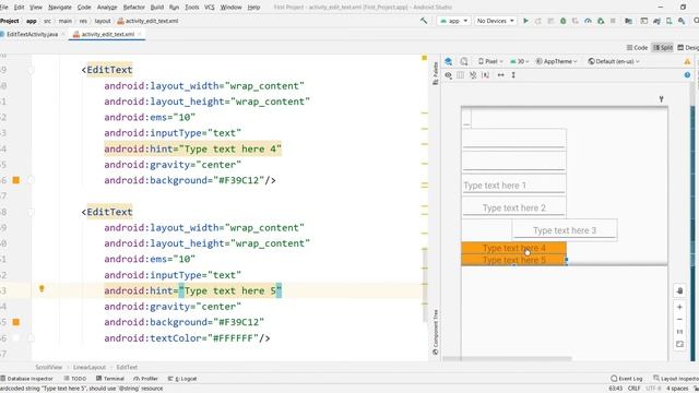 Design Custom EditText in Android | Android Tutorial for Beginners in Hindi Urdu смотреть онлайн