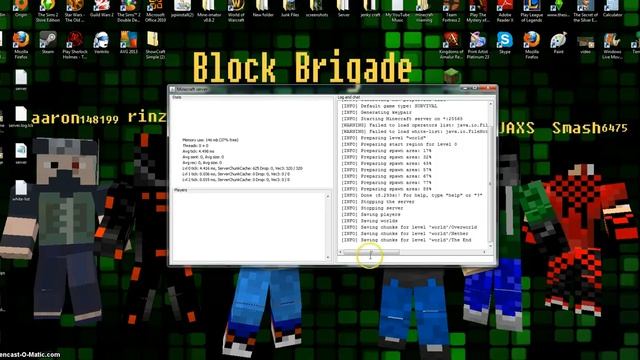How to: Make a multiplayer Minecraft Server [1.5.2] смотреть онлайн