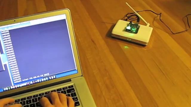 WiFi for Arduino with Asus WL-520gu смотреть онлайн