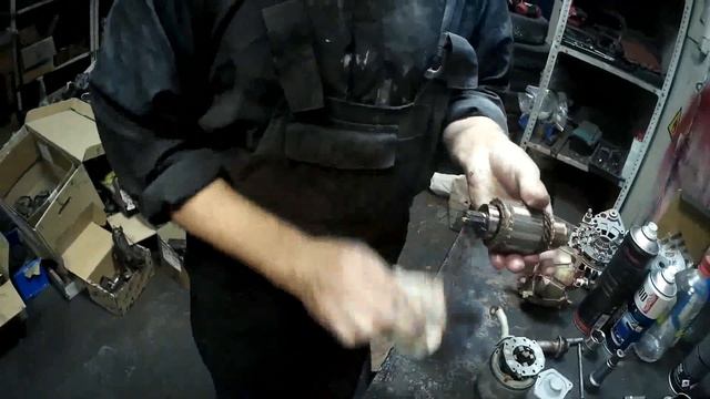 Стартер двигателя Термо Кинг, ремонт смотреть онлайн