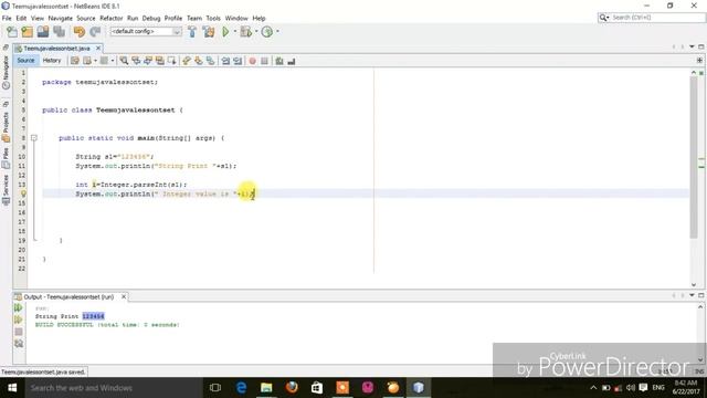 Java lesson 5 parseInt and parseDouble_HD смотреть онлайн