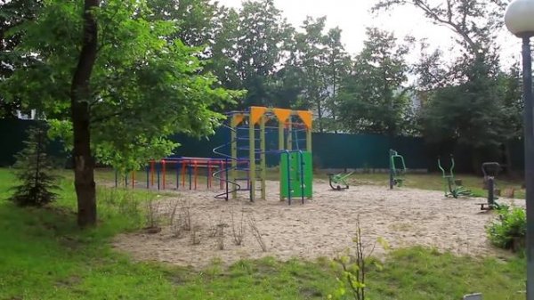 Территория санатория