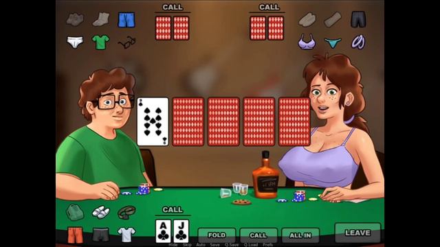 Let's Play Strip Poker 🃏 | Summertime Saga | Part 152 смотреть онлайн