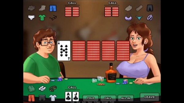 Let's Play Strip Poker 🃏 | Summertime Saga | Part 152