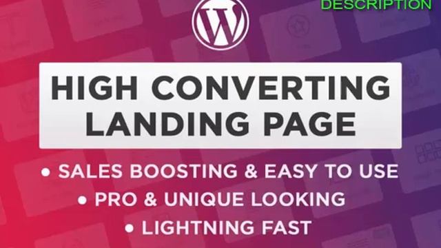 I will build custom wordpress landing page that converts смотреть онлайн
