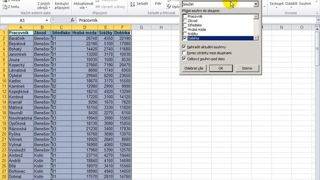 Excel - Databázové nástroje смотреть онлайн