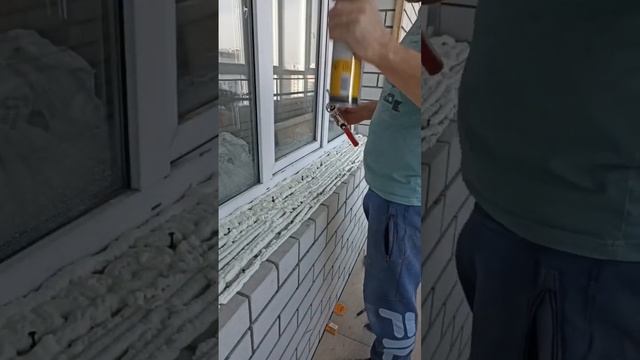 На саморезы поставил подоконник✅?#alexeygenetic