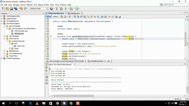 Pop Up A New Window In Javafx Maven смотреть онлайн