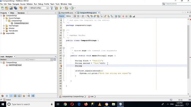 Java Tutorial | Compare Strings | Java Strings Comparison | Comparing Two Strings | Java Programmin смотреть онлайн