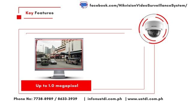 Hikvision DS-2CD1101-I 1.0 MP CMOS Network Dome Camera | USTDI смотреть онлайн