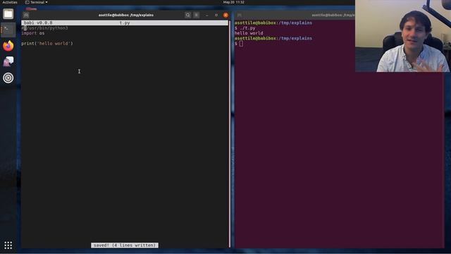 what is a shebang (#!)? (beginner - intermediate) anthony explains #033 смотреть онлайн