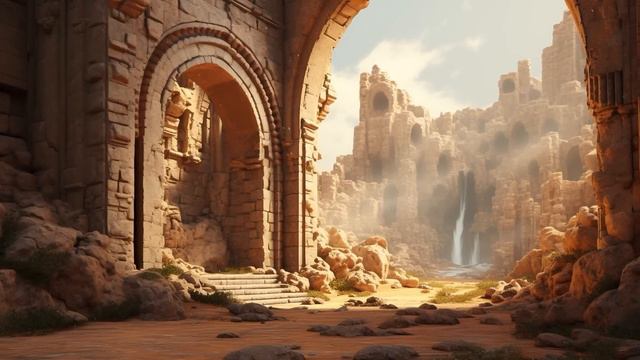 Midian - Ancient Fantasy Journey Music - Ambient Oud For Sleep, Study And Focus