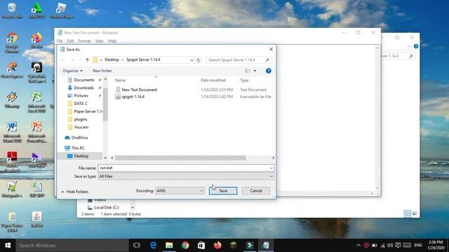 Cara install Minecraft server Spigot! смотреть онлайн