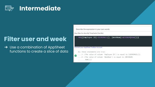 AppSheet Slices Tutorial | Filter Data based on User, Role, Date-Time, and more смотреть онлайн