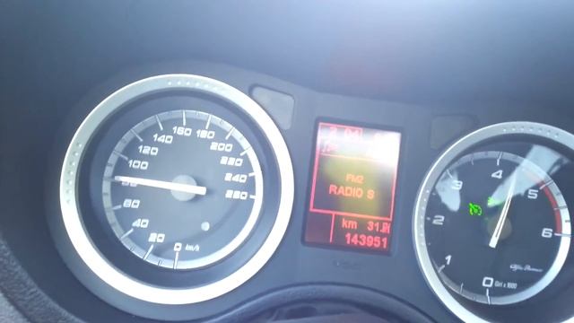 Alfa. 159 2.0 jtdm 0-100km/h смотреть онлайн