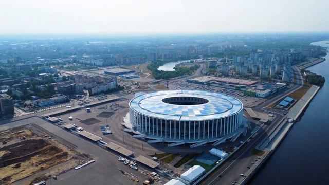 Нижний Новгород с дрона 4K | Стрелка, Ока, Волга | Август 2022 смотреть онлайн