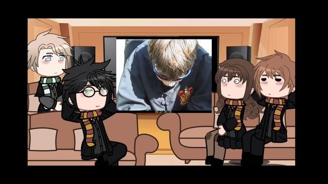 Harry Potter React To Their Actors|part 2| Реакция Гарри Поттера на своих актеров