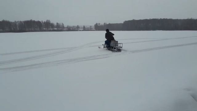 Мой самодельный снегоход
