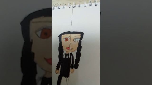 Рисую Уэнсдей 2 часть смотреть онлайн