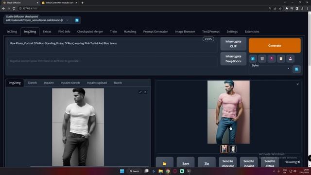 Stable Diffusion Controlnet Depth & OpenPose Model Comparison In Depth | Controlnet Extension смотреть онлайн