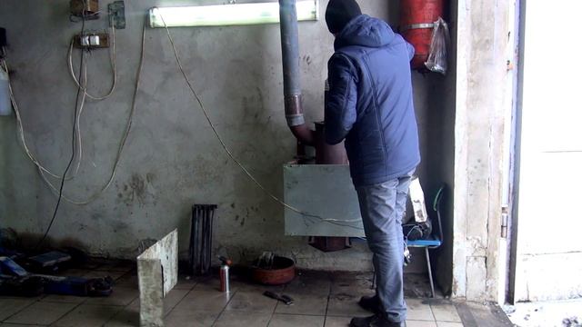 печь на отработке V2.0