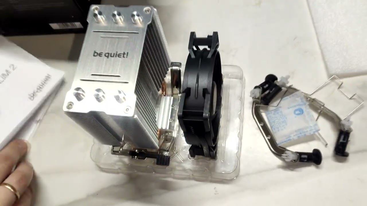 Распаковка Охлаждение для процессора be quiet! Pure Rock Slim 2