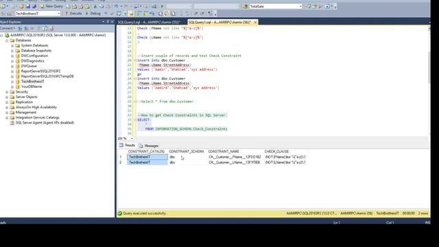 How to Create Check Constraint on Single Column in SQL Server - SQL Server / TSQL Tutorial Part 83 смотреть онлайн