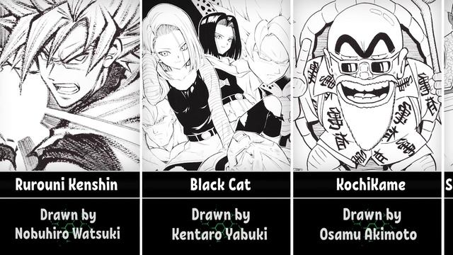 Famous Mangaka Who Drew Dragon Ball Characters In Their Own Style смотреть онлайн