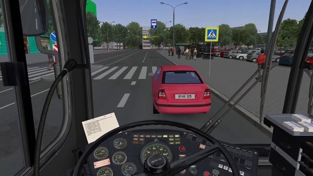 Игры.Покатушки по игре OMSI 2, карта Новобобруйск, марш.38, автобус Add-On MAN SL200 смотреть онлайн