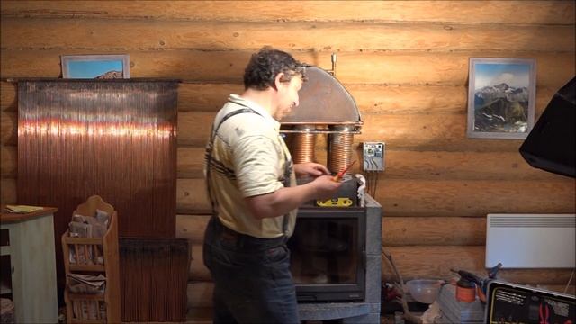 Дровяной котел. Управляем с телефона! смотреть онлайн