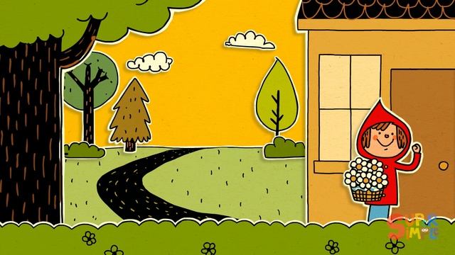 Little Red Riding Hood | Paper Puppet Playhouse | Storytime смотреть онлайн