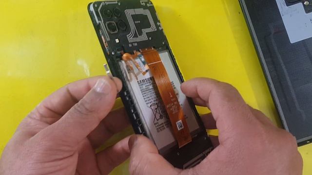 How To Repair Samsung Galaxy A12 Power On Button #SamsunggalaxyA12 100%easy Idq1009.official