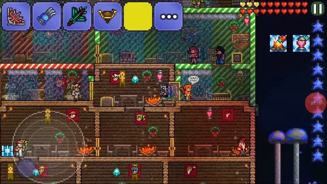 Как сделать манекен+как достать блестящие крылья в TERRARIA смотреть онлайн