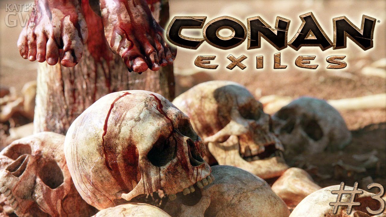 СТРИМ - КООПЕРАТИВ ➤ CONAN EXILES, ЗЛОВЕЩИЕ ДАНЖИ. Part 3 - #1