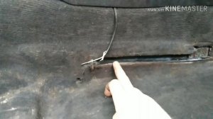 Как снять сидение Audi a4 b5