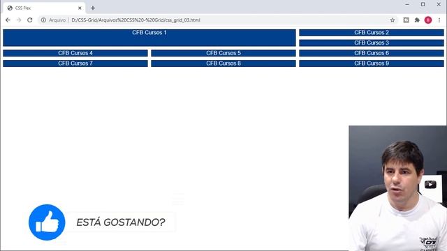 Conhecendo a propriedade grid-area - CSS GRID LAYOUT - Aula 04 смотреть онлайн