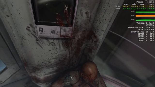 Doom GTX 1050 TI Gaming X I3 3220 Ultra Settings VULKAN смотреть онлайн