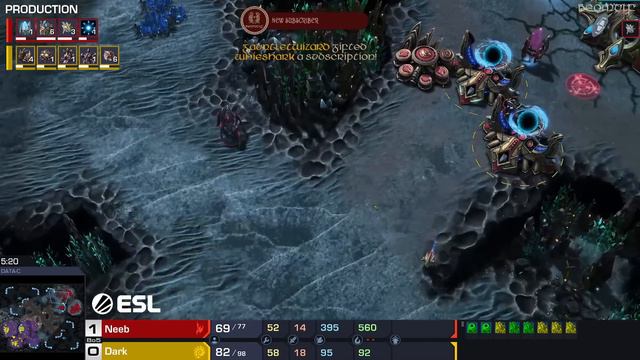 StarCraft 2: DARK vs NEEB - ESL Open Cup #134 Americas | Finals смотреть онлайн
