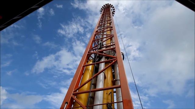 Сочи Парк. Аттракцион свободного падения "Жар-птица" смотреть онлайн