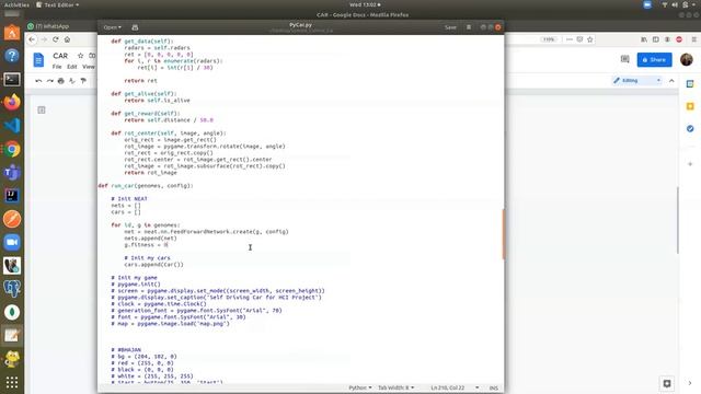 Self driving and Remote Control Car Demo Using NEAT-python #Python_Project#HCI#ML#Simple_AI_Project смотреть онлайн