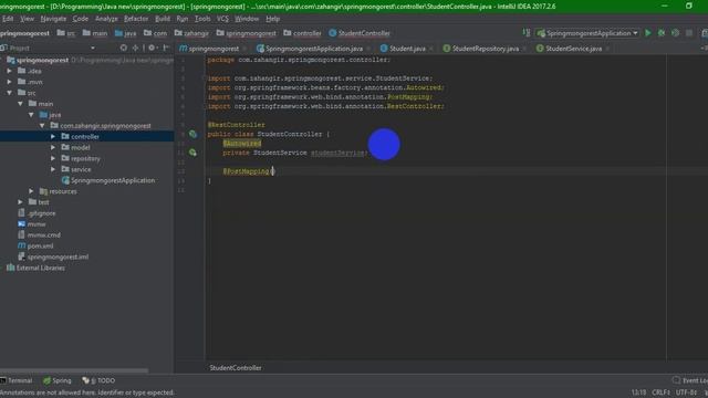2. Spring boot jpa mongodb REST CRUD Application (Bangla tutorial) смотреть онлайн