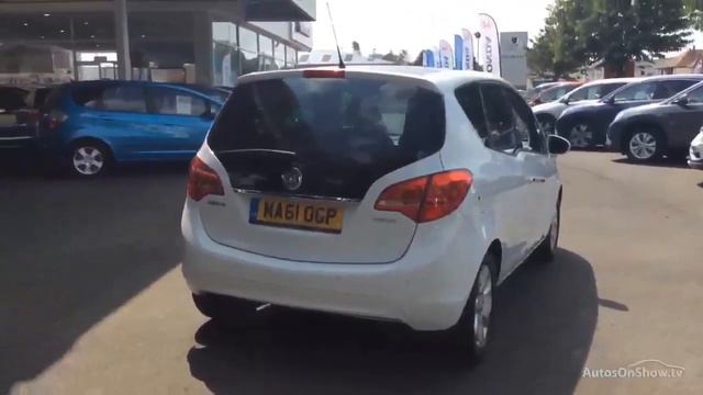 VAUXHALL MERIVA SE WHITE 2011 смотреть онлайн
